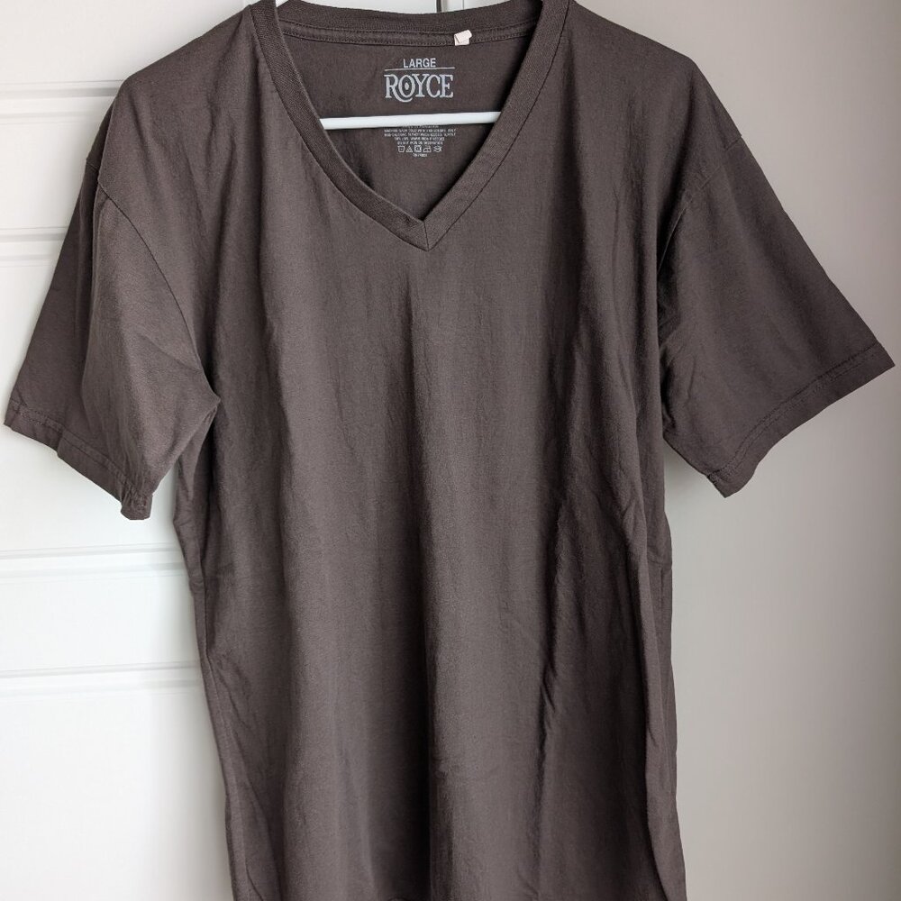 Ladies Royce V-neck T-Shirt, size Large